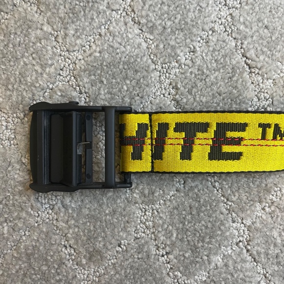 Off-White Classic Industrial Web Logo Belt main image 5